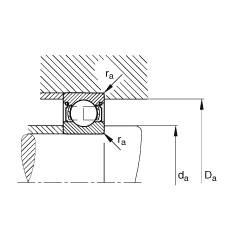 S 6314-2Z, (j) DIN 625-1 (bio)(zhn)Ҫߴ, ɂ(c)g϶ܷ