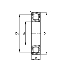 ΝLS 20205-K-TVP-C3, (j) DIN 635-1 (bio)(zhn)Ҫߴ, FF 1:12