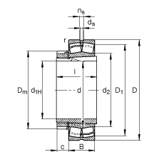 {(dio)ĝLS 23034-E1A-K-M + H3034, (j) DIN 635-2 ˜ʵҪߴ, F׺;o